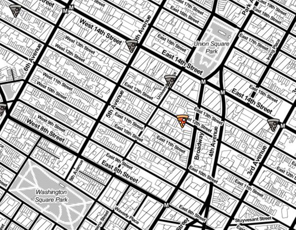 Find pizza with AI help